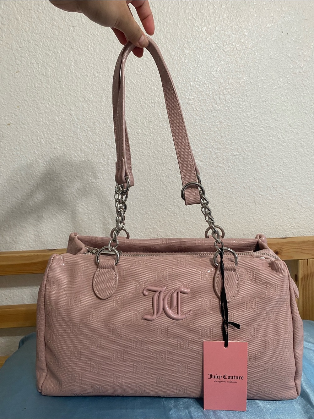 Juicy Couture Blush Pink Satchel